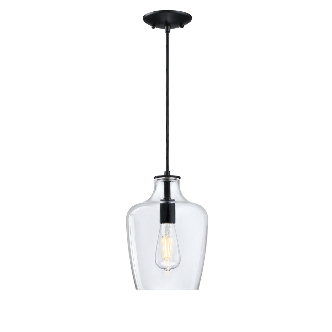 Forte Milo 2779-01-04 Pendant Light - Black