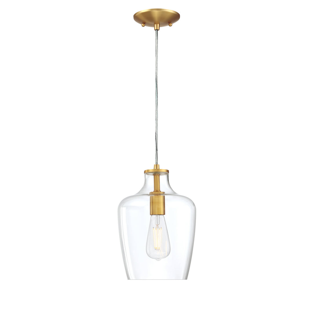 Forte Milo 2779-01-12 Pendant Light - Soft Gold