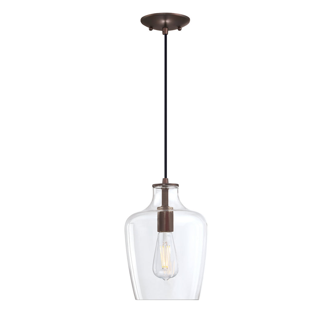 Forte Milo 2779-01-32 Pendant Light - Antique Bronze