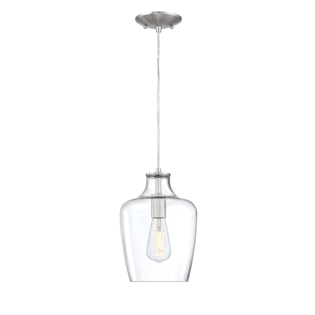 Forte Milo 2779-01-55 Pendant Light - Brushed Nickel