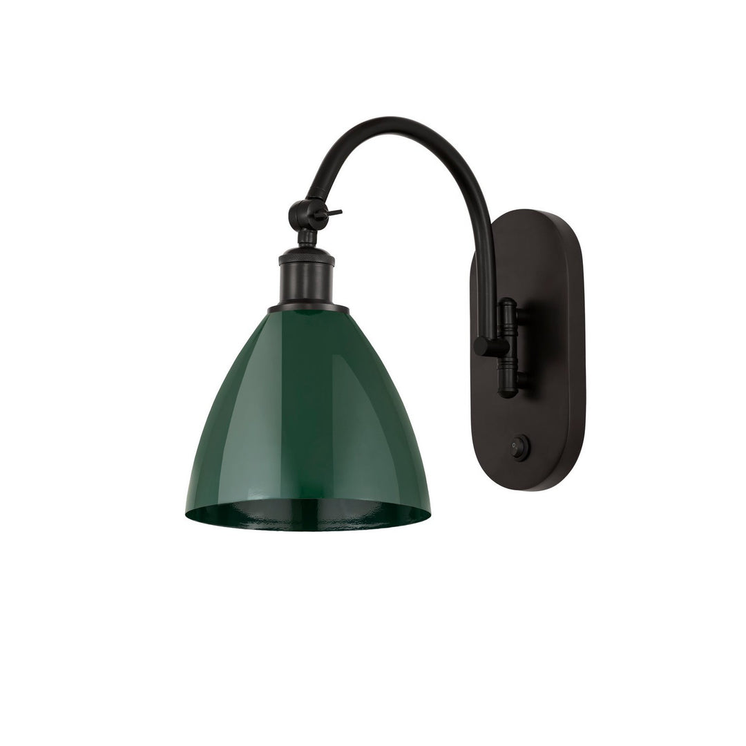 Innovations Ballston 518-1W-OB-MBD-75-GR Wall Sconce Light - Oil Rubbed Bronze