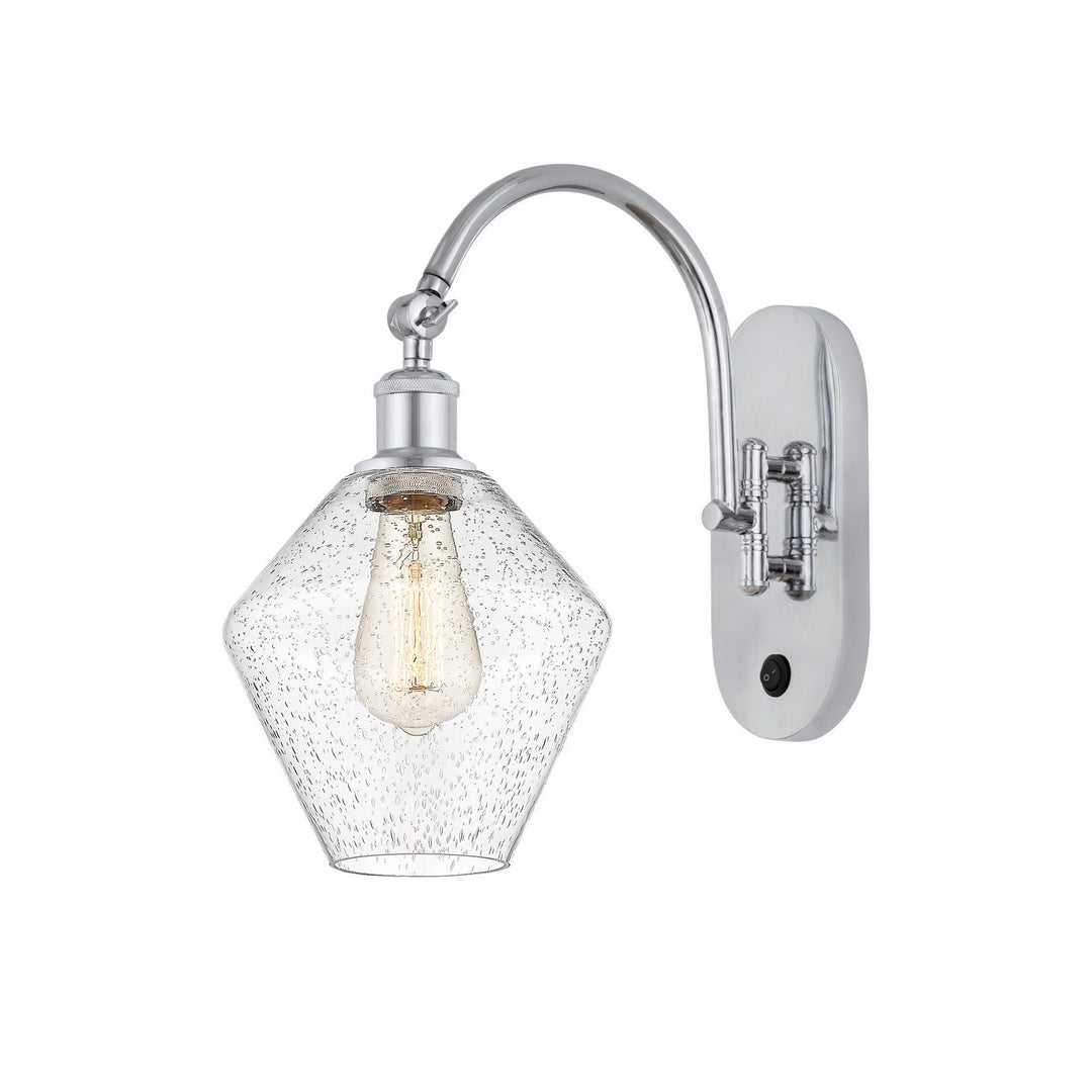 Innovations Ballston 518-1W-PC-G654-8 Wall Sconce Light - Polished Chrome