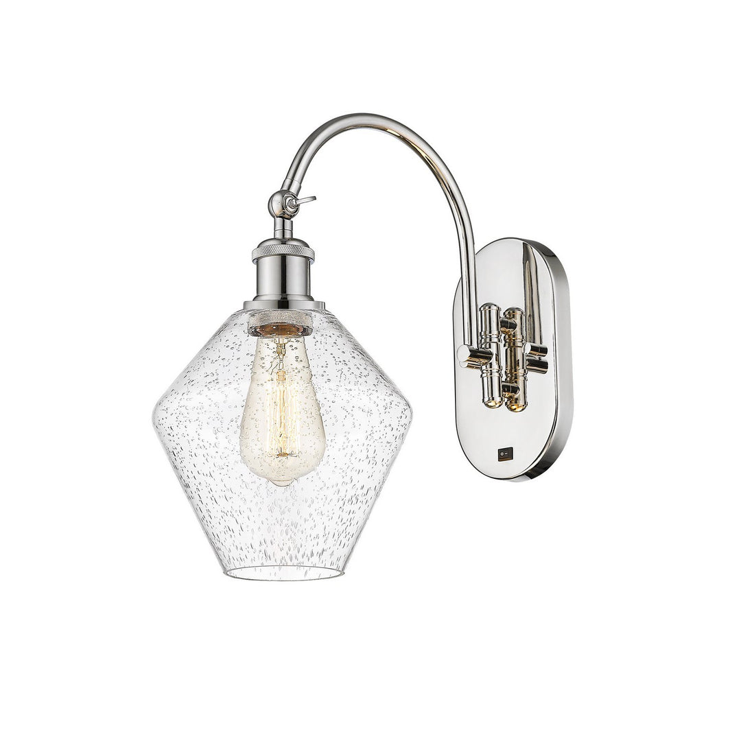 Innovations Ballston 518-1W-PN-G654-8-LED Wall Sconce Light - Polished Nickel