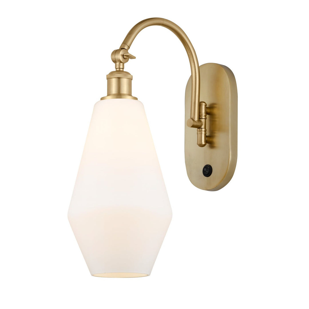 Innovations Ballston 518-1W-SG-G651-7 Wall Sconce Light - Satin Gold