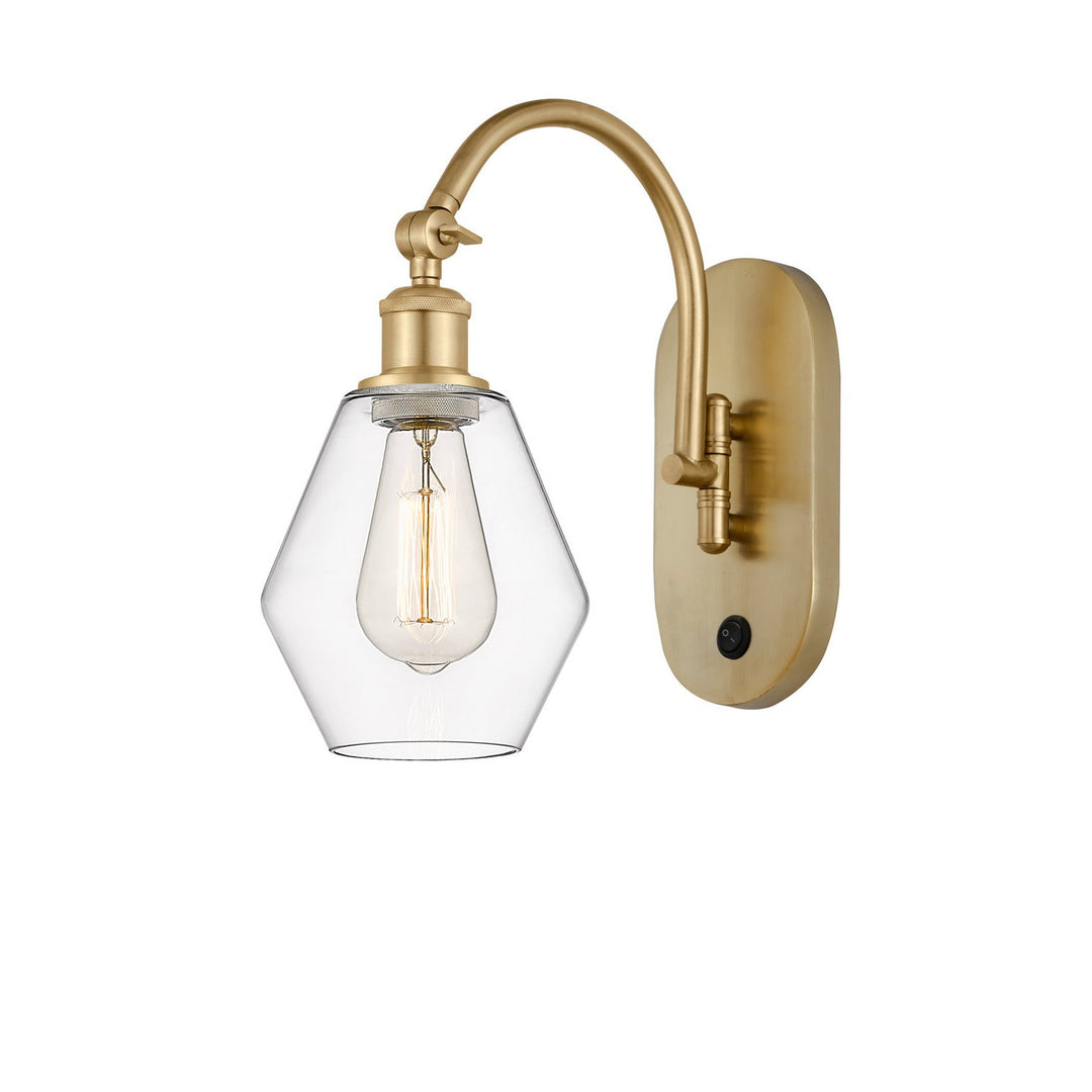 Innovations Ballston 518-1W-SG-G652-6 Wall Sconce Light - Satin Gold