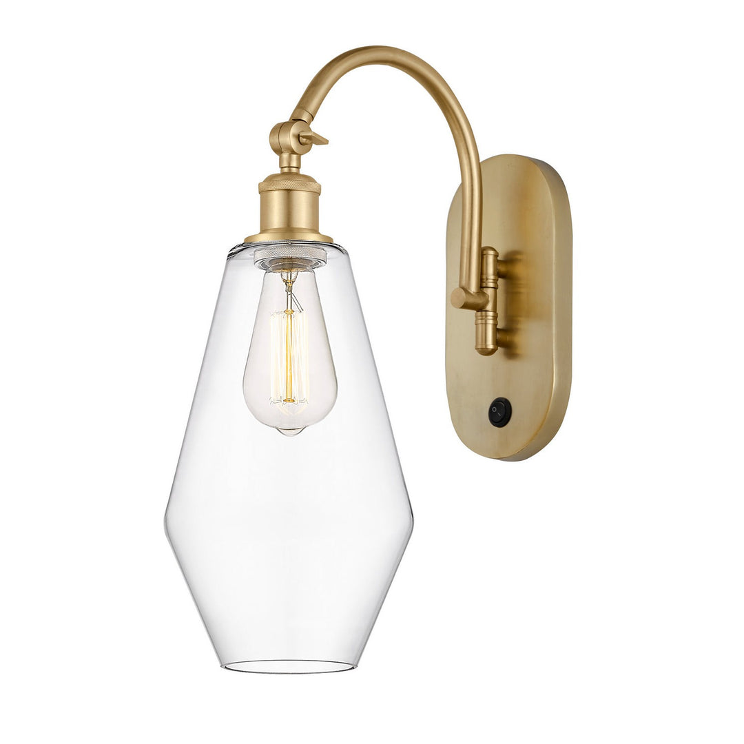Innovations Ballston 518-1W-SG-G652-7 Wall Sconce Light - Satin Gold