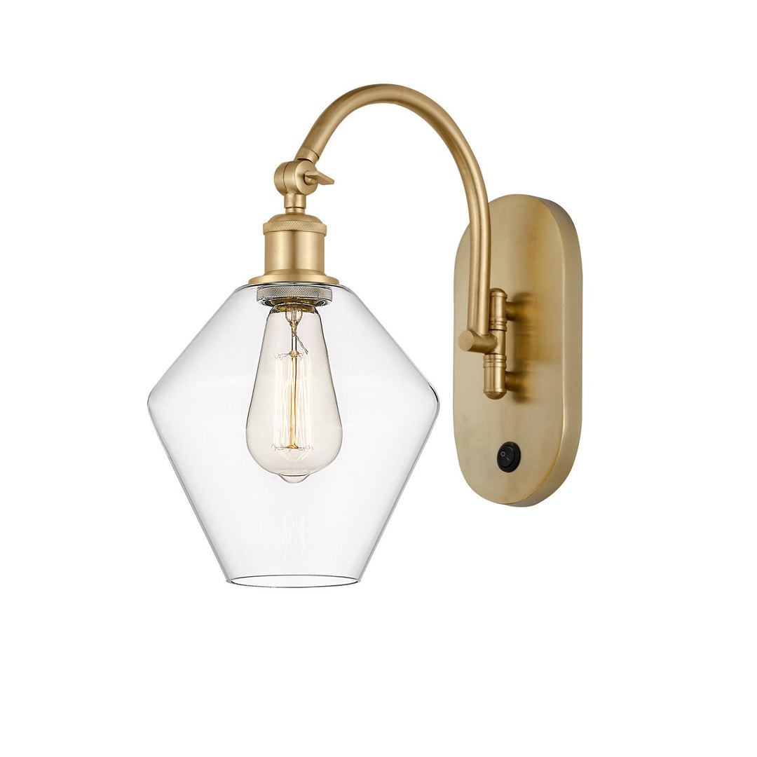 Innovations Ballston 518-1W-SG-G652-8 Wall Sconce Light - Satin Gold