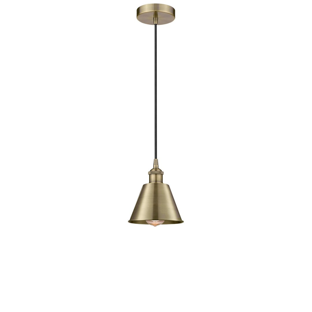 Innovations Edison 616-1P-AB-M8-LED Pendant Light - Antique Brass