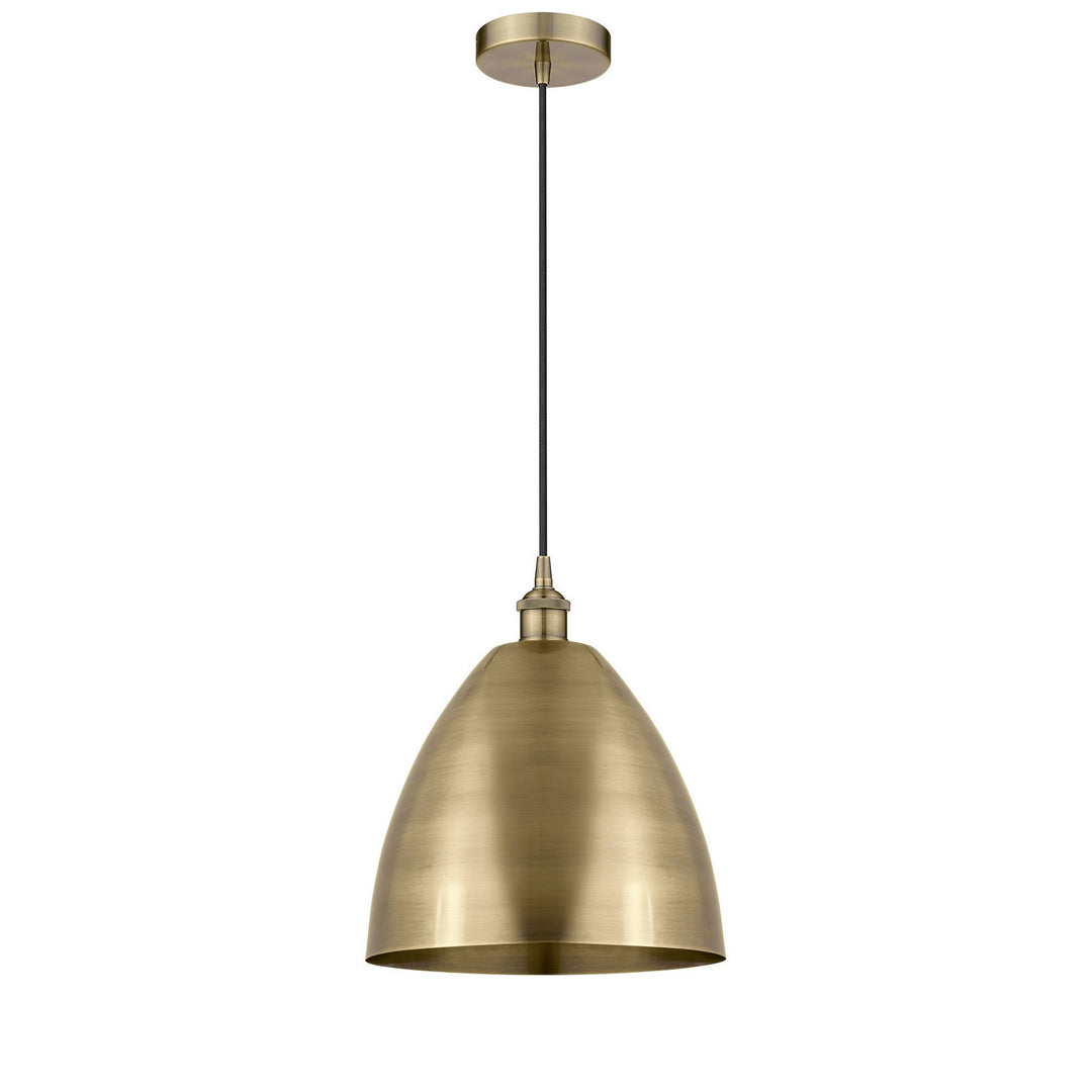 Innovations Edison 616-1P-AB-MBD-12-AB-LED Pendant Light - Antique Brass