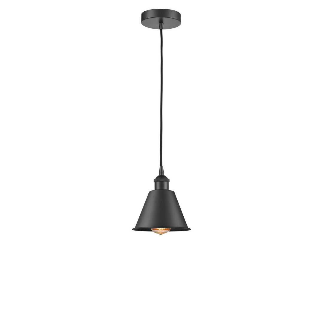 Innovations Edison 616-1P-BK-M8-LED Pendant Light - Matte Black