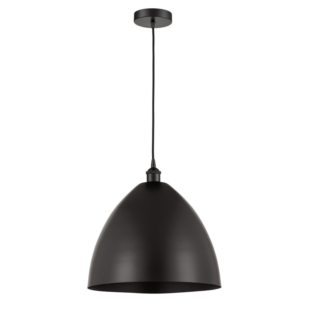 Innovations Edison 616-1P-BK-MBD-16-BK Pendant Light - Matte Black
