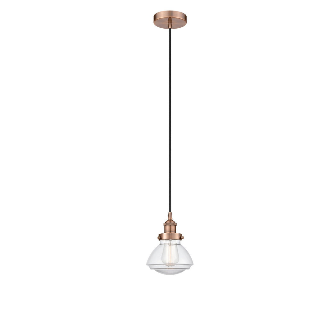 Innovations Edison 616-1PH-AC-G322 Pendant Light - Antique Copper