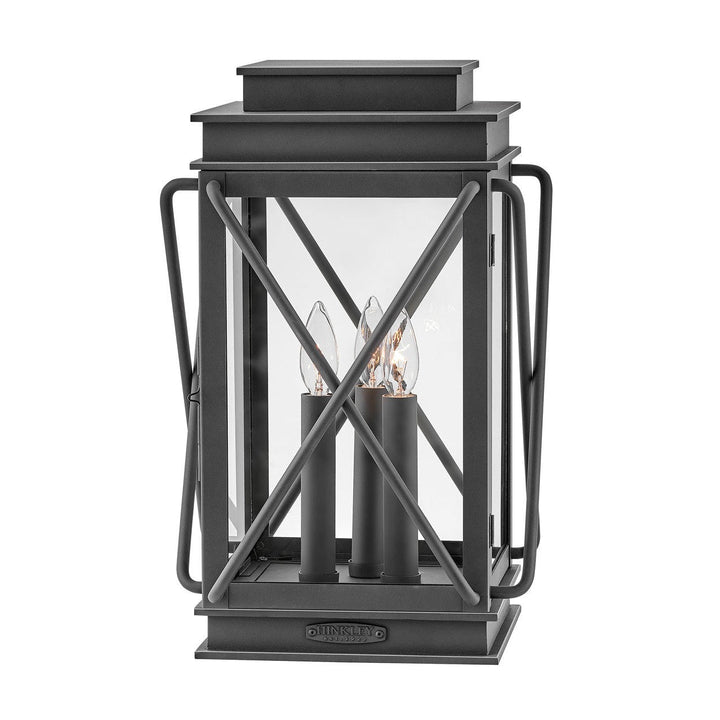 Hinkley Lighting 11197MB-LV  Montecito Outdoor Museum Black