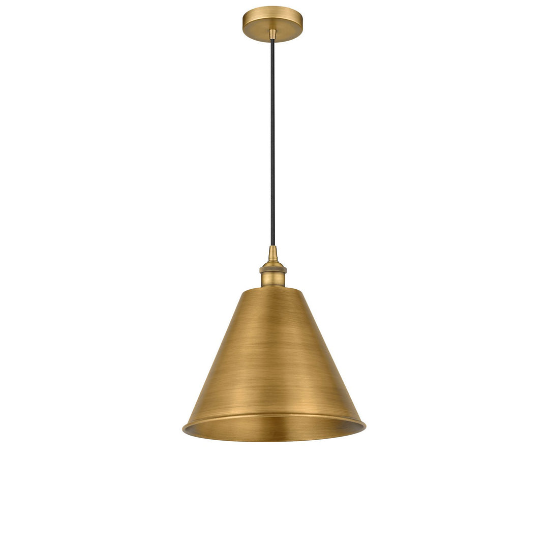 Innovations Edison 616-1P-BB-MBC-12-BB-LED Pendant Light - Brushed Brass