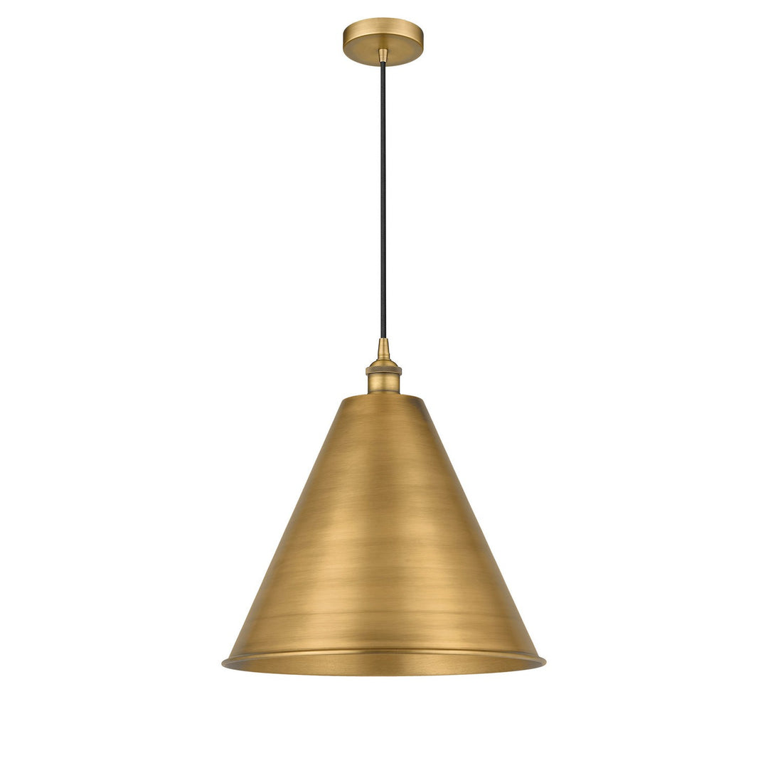 Innovations Edison 616-1P-BB-MBC-16-BB-LED Pendant Light - Brushed Brass