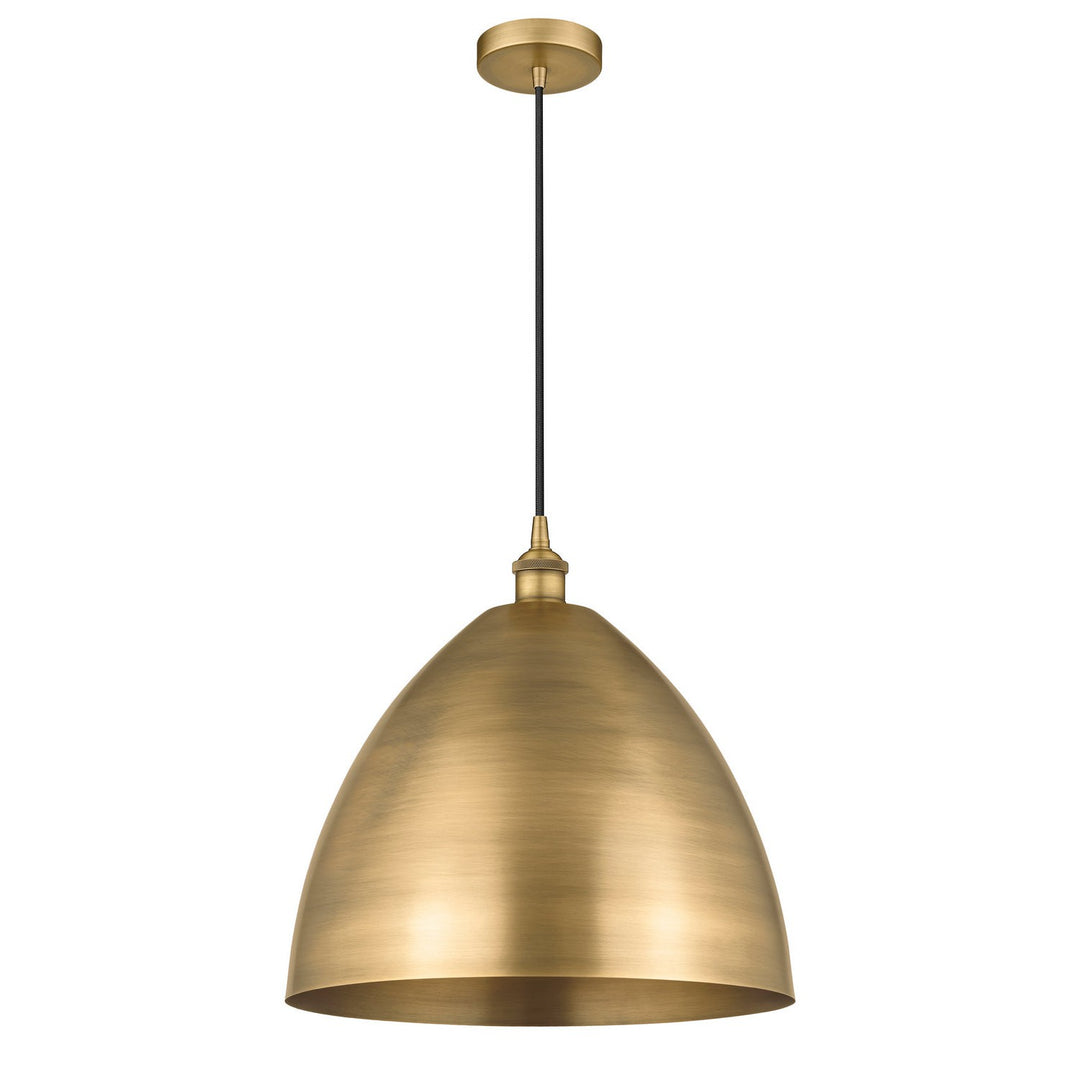 Innovations Edison 616-1P-BB-MBD-16-BB Pendant Light - Brushed Brass