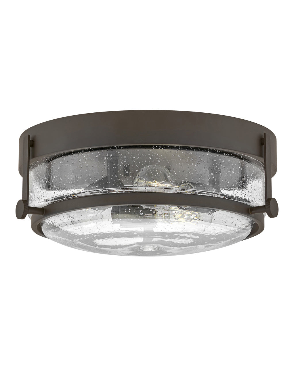 Hinkley Harper 3640OZ-CS Ceiling Light - Oil Rubbed Bronze with Clear Seedy glass