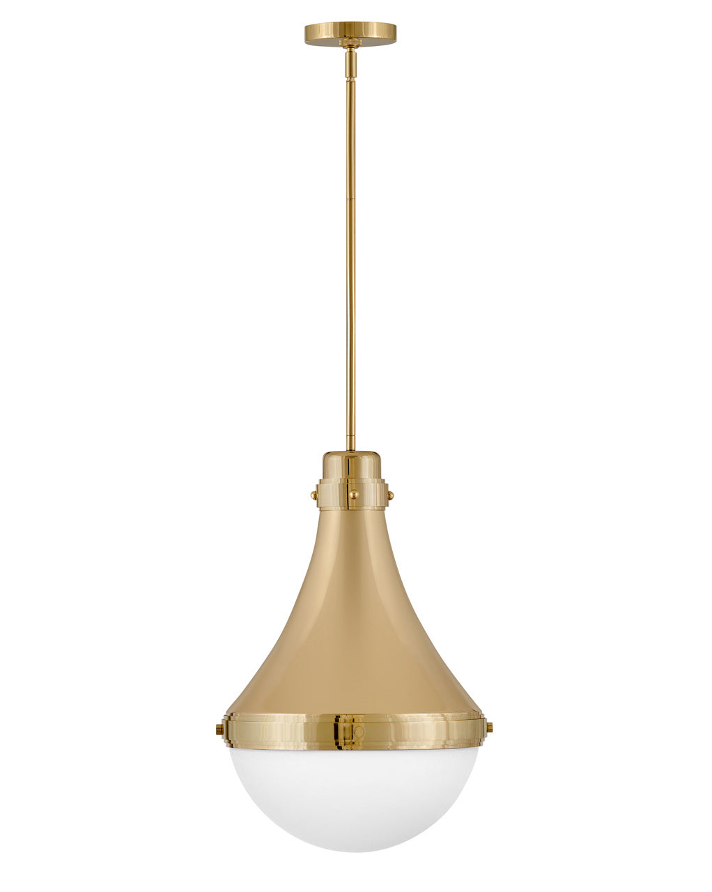 Hinkley Oliver 39054BBR Pendant Light - Bright Brass