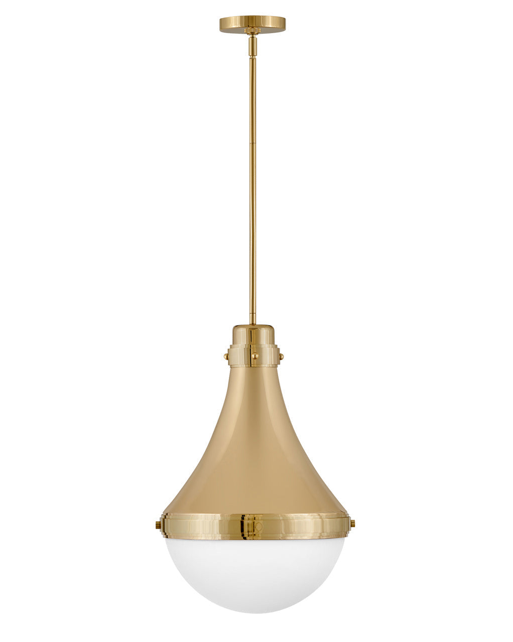 Hinkley Oliver 39054BBR Pendant Light - Bright Brass