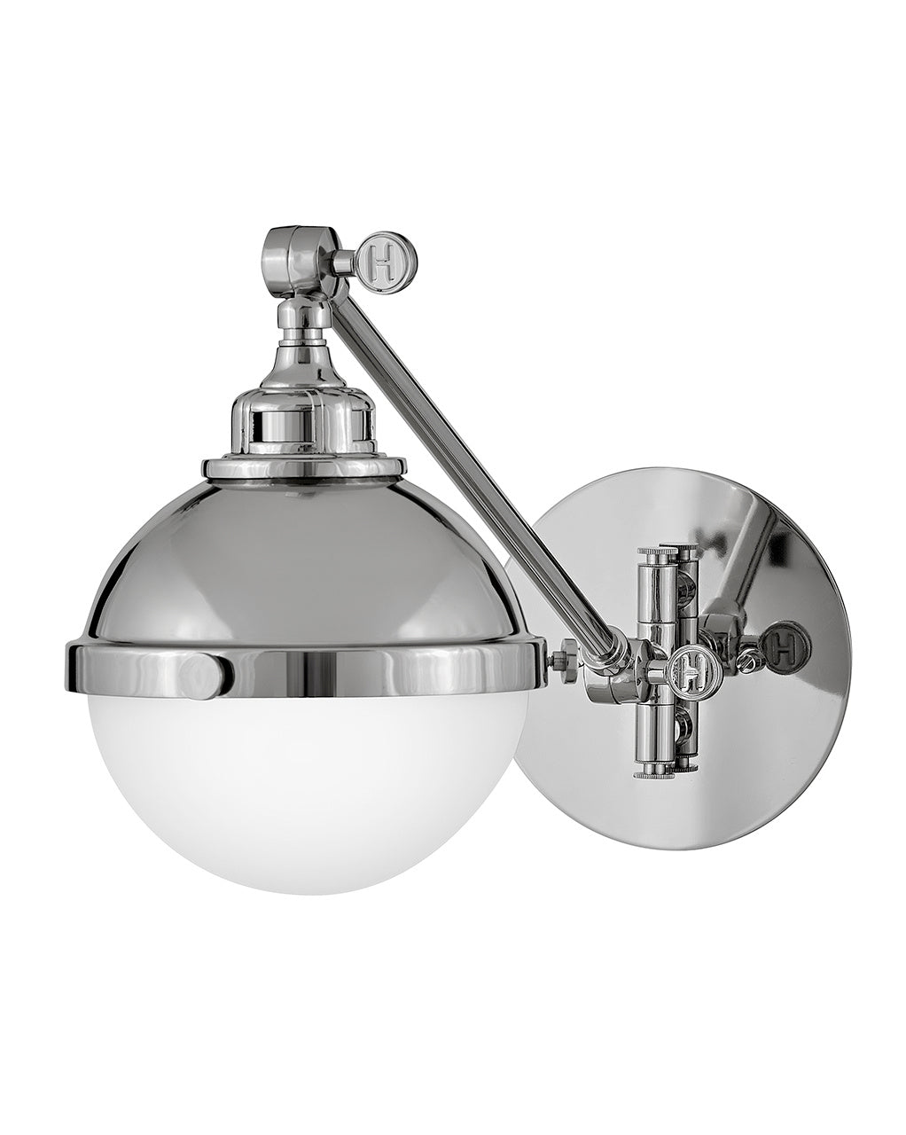 Hinkley Lighting 4830PN  Fletcher Lamp Polished Nickel