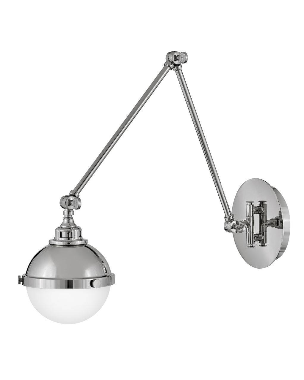 Hinkley Lighting 4832PN  Fletcher Lamp Polished Nickel