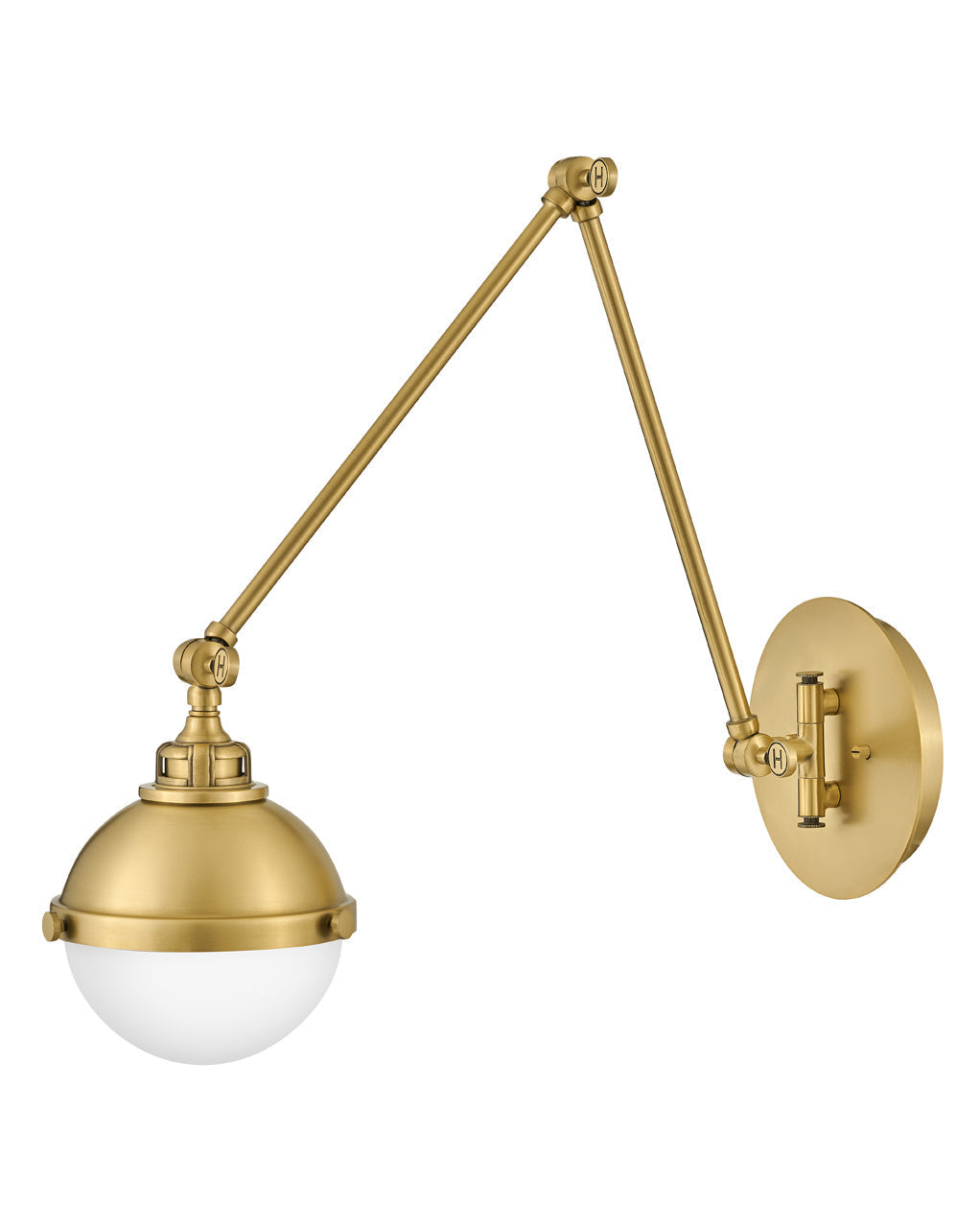 Hinkley Lighting 4832SA  Fletcher Lamp Satin Brass