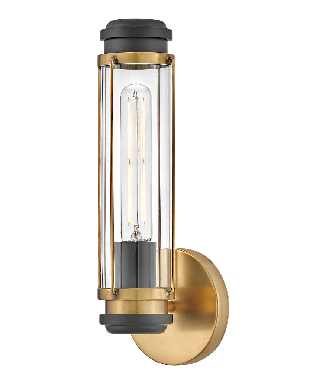 Hinkley Masthead 53180HB Wall Sconce Light - Heritage Brass