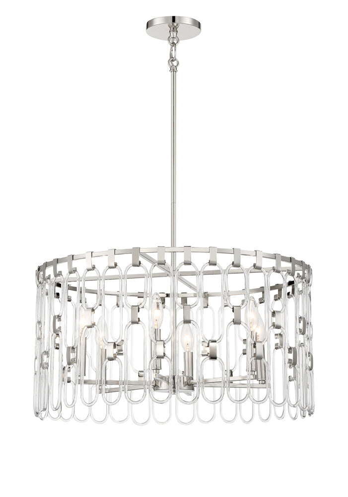George Kovacs Charming P5386-613 Chandelier Light - Polished Nickel