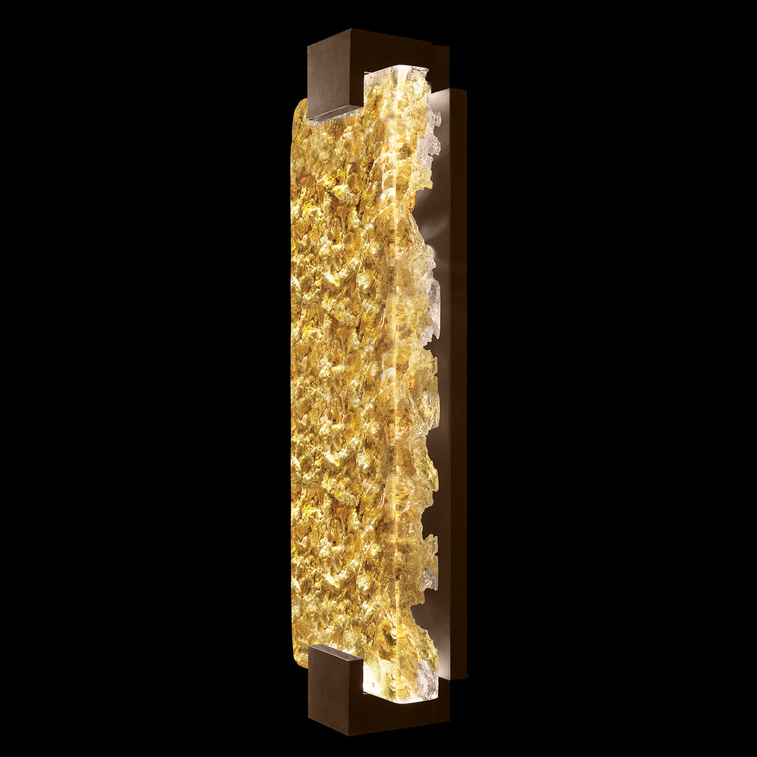 Fine Art Lighting 896750-42ST Terra Led Wall Sconce Outdoor Bronze / Dark