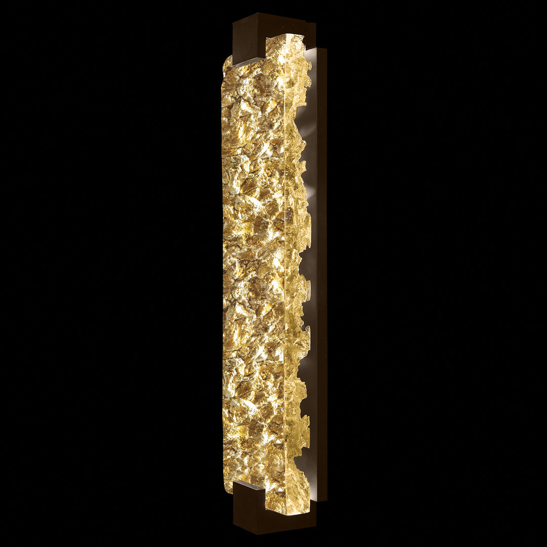 Fine Art Lighting 896850-42ST Terra Led Wall Sconce Outdoor Bronze / Dark