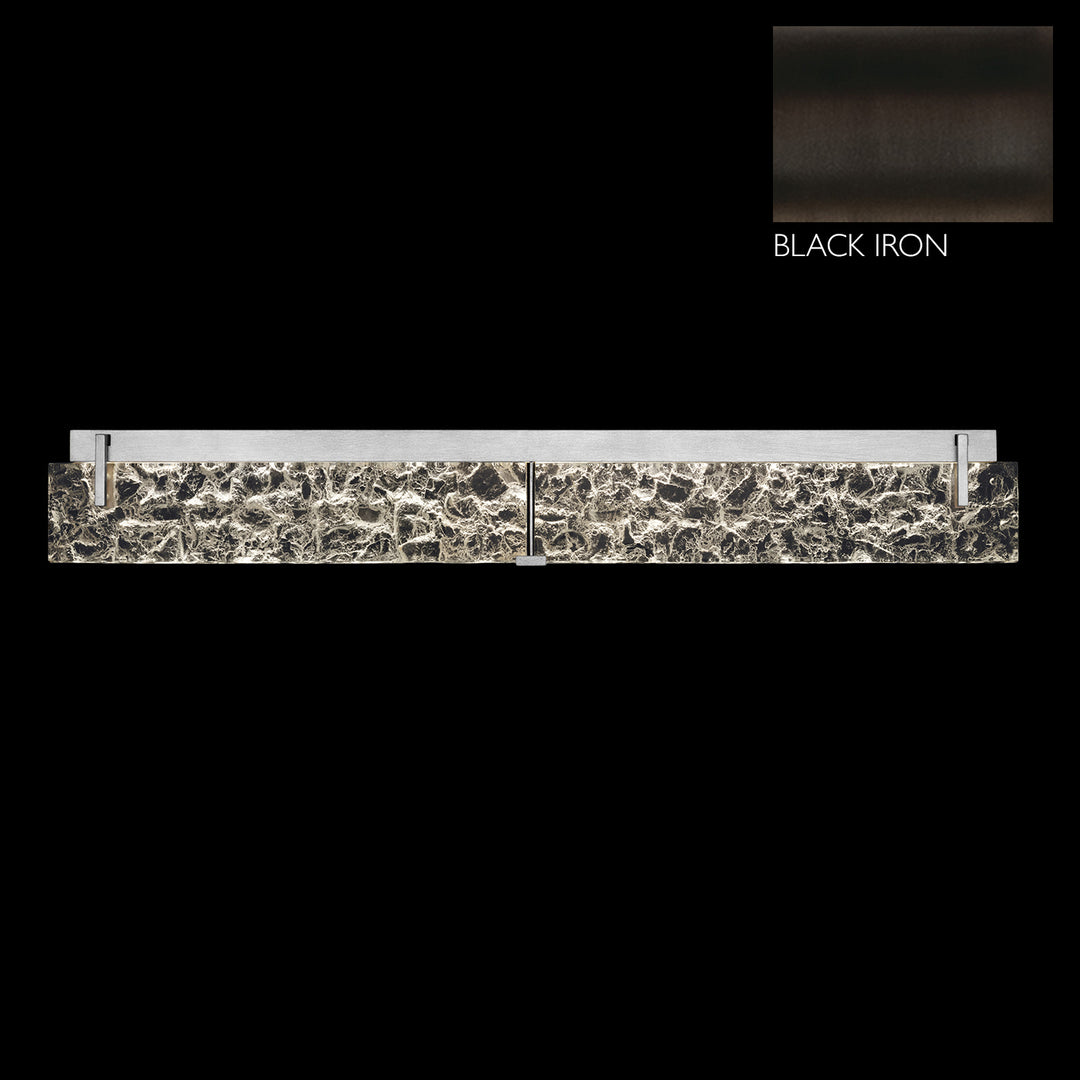Fine Art Terra 913950-11ST Bath Vanity Light 49 in. wide - Black