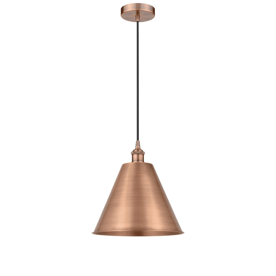 Innovations Edison 616-1P-AC-MBC-12-AC Pendant Light - Antique Copper