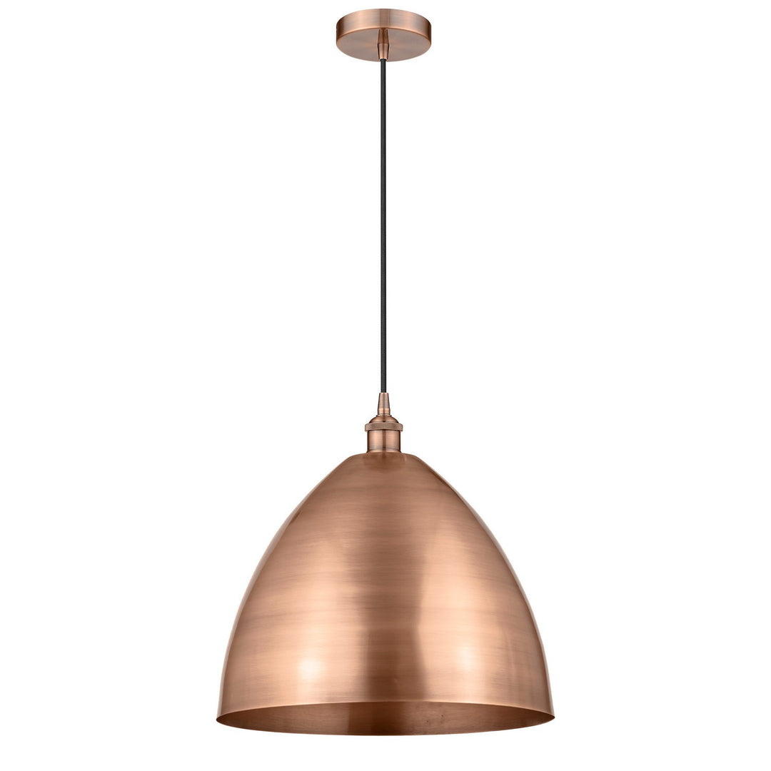 Innovations Edison 616-1P-AC-MBD-16-AC Pendant Light - Antique Copper