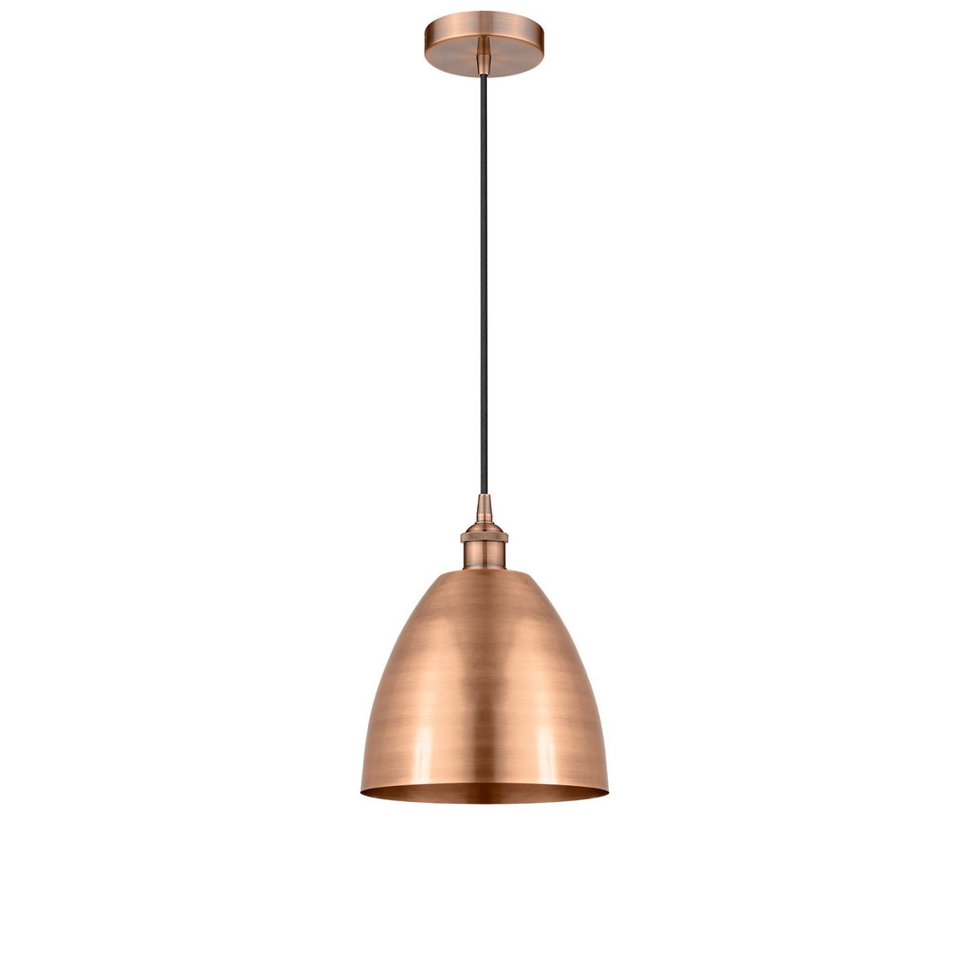 Innovations Edison 616-1P-AC-MBD-9-AC Pendant Light - Antique Copper