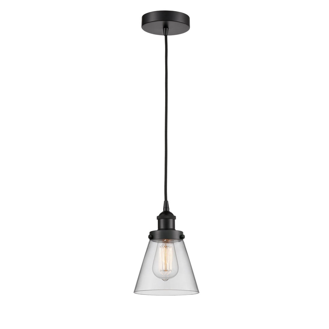 Innovations Edison 616-1PH-BK-G62 Pendant Light - Matte Black