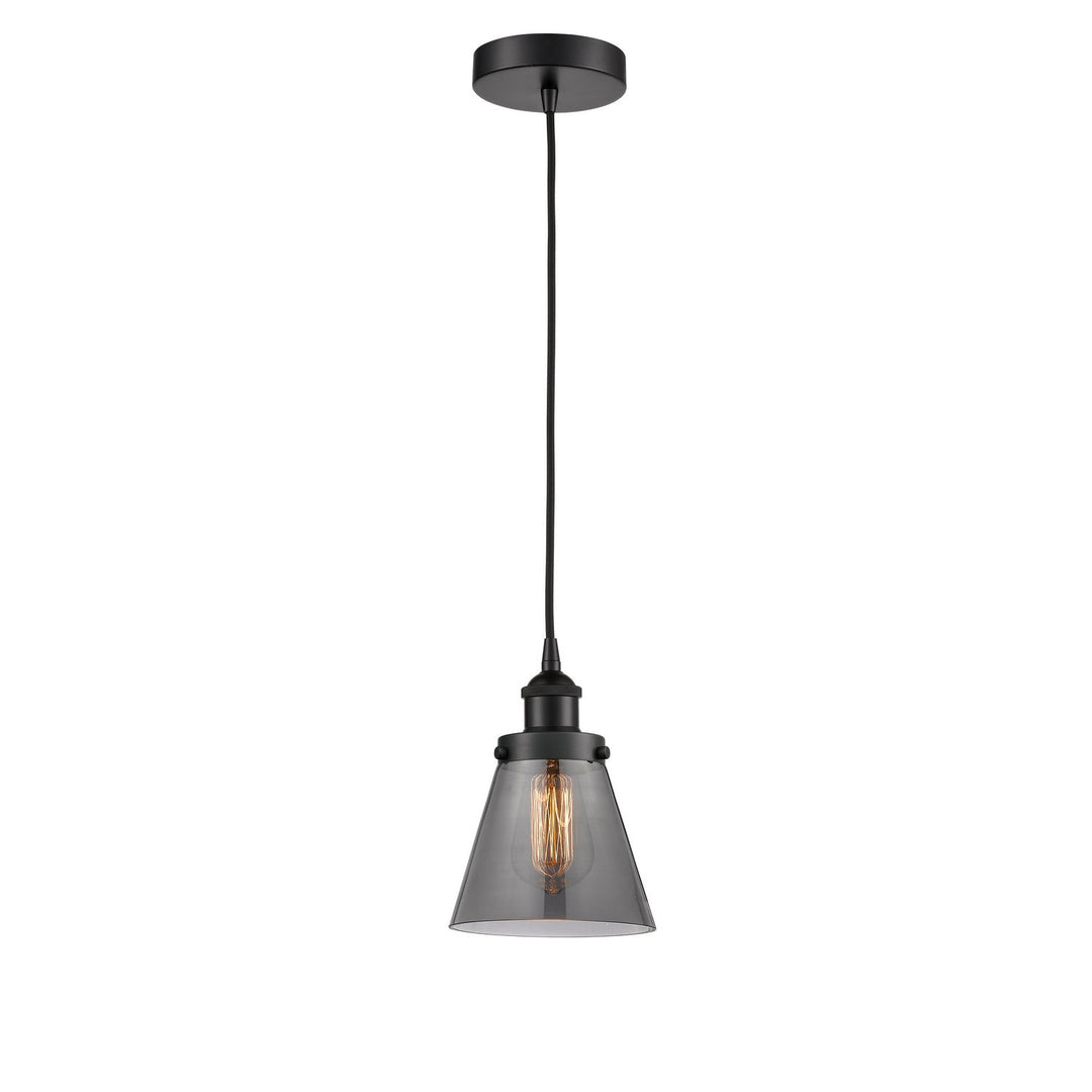 Innovations Edison 616-1PH-BK-G63 Pendant Light - Matte Black