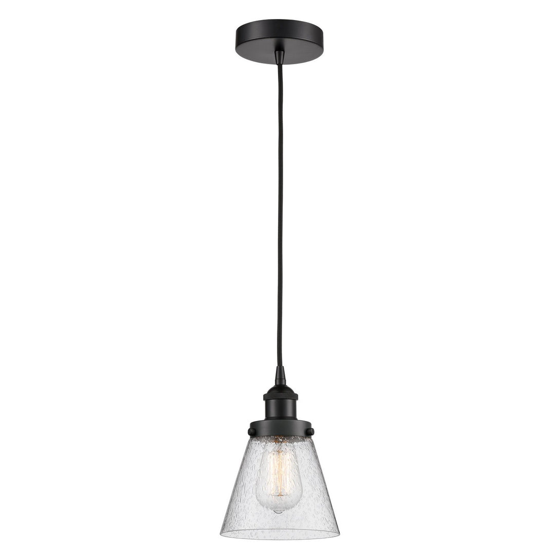 Innovations Edison 616-1PH-BK-G64 Pendant Light - Matte Black
