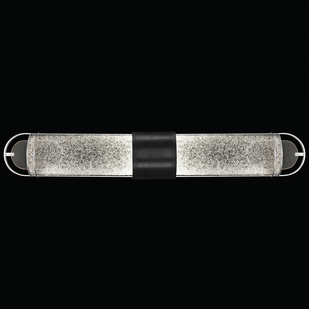 Fine Art Bond 915050-11ST Bath Vanity Light 36 in. wide - Black/Silver