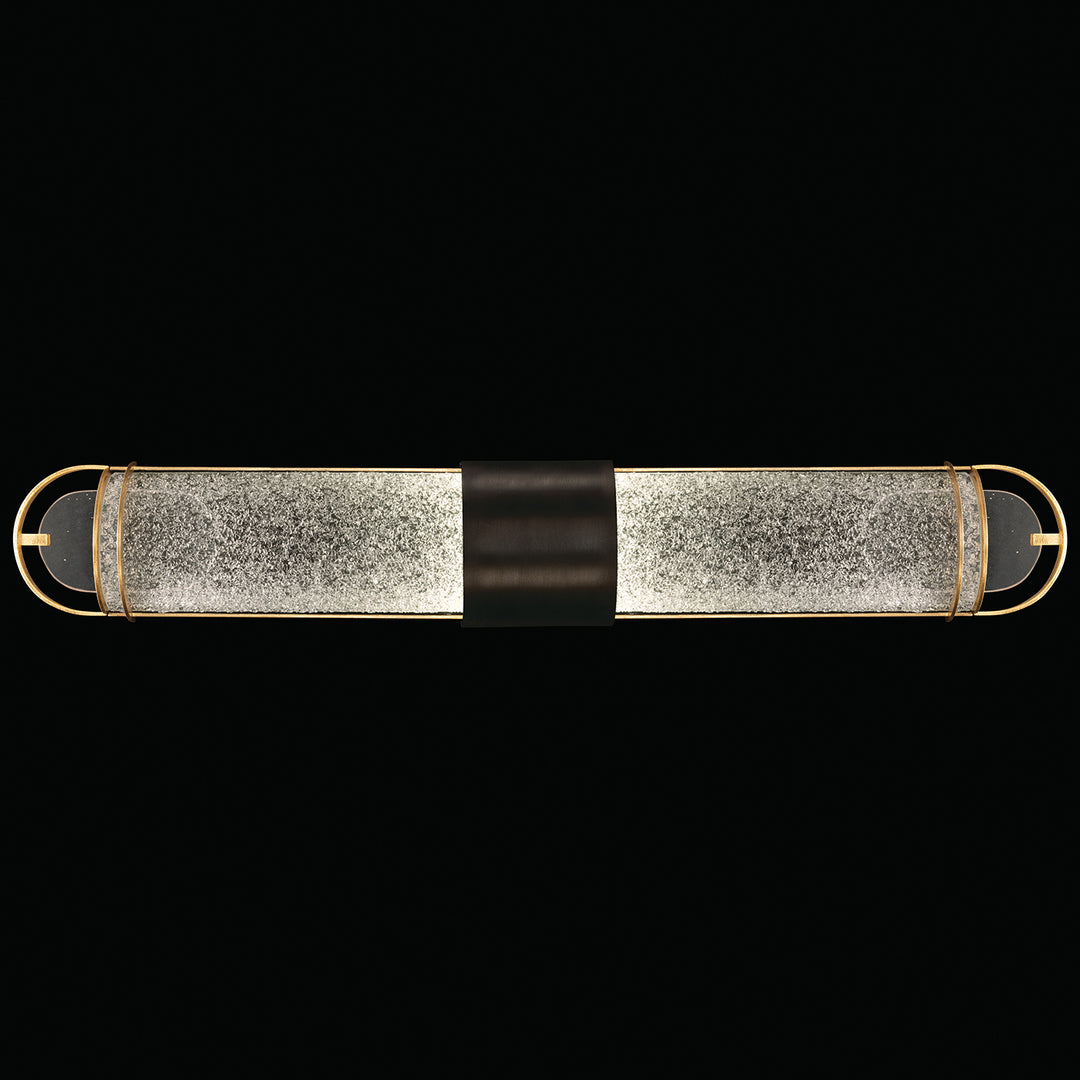 Fine Art Bond 915050-21ST Bath Vanity Light 36 in. wide - Black/Gold