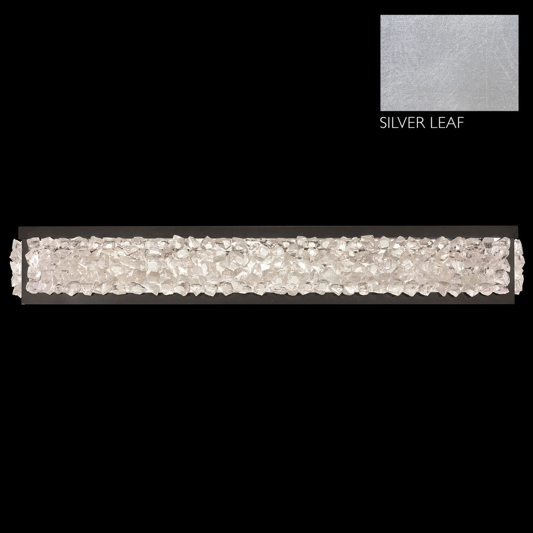 Fine Art Arctic Halo 916050ST Bath Vanity Light 32 in. wide - Silver