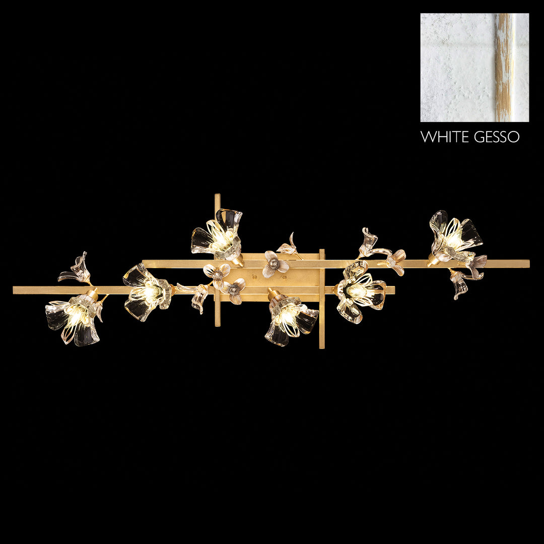 Fine Art Azu 916450-3ST Bath Vanity Light 47 in. wide - White
