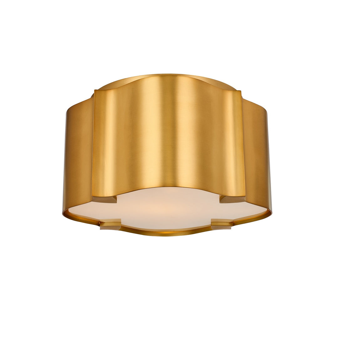 Kalco Lotus 516341WB Ceiling Light - Winter Brass