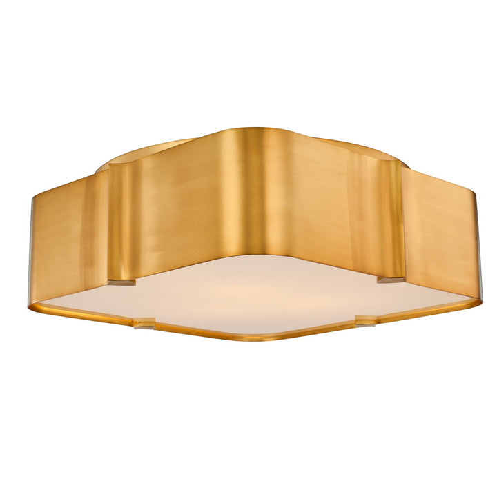 Kalco Lotus 516343WB Ceiling Light - Winter Brass