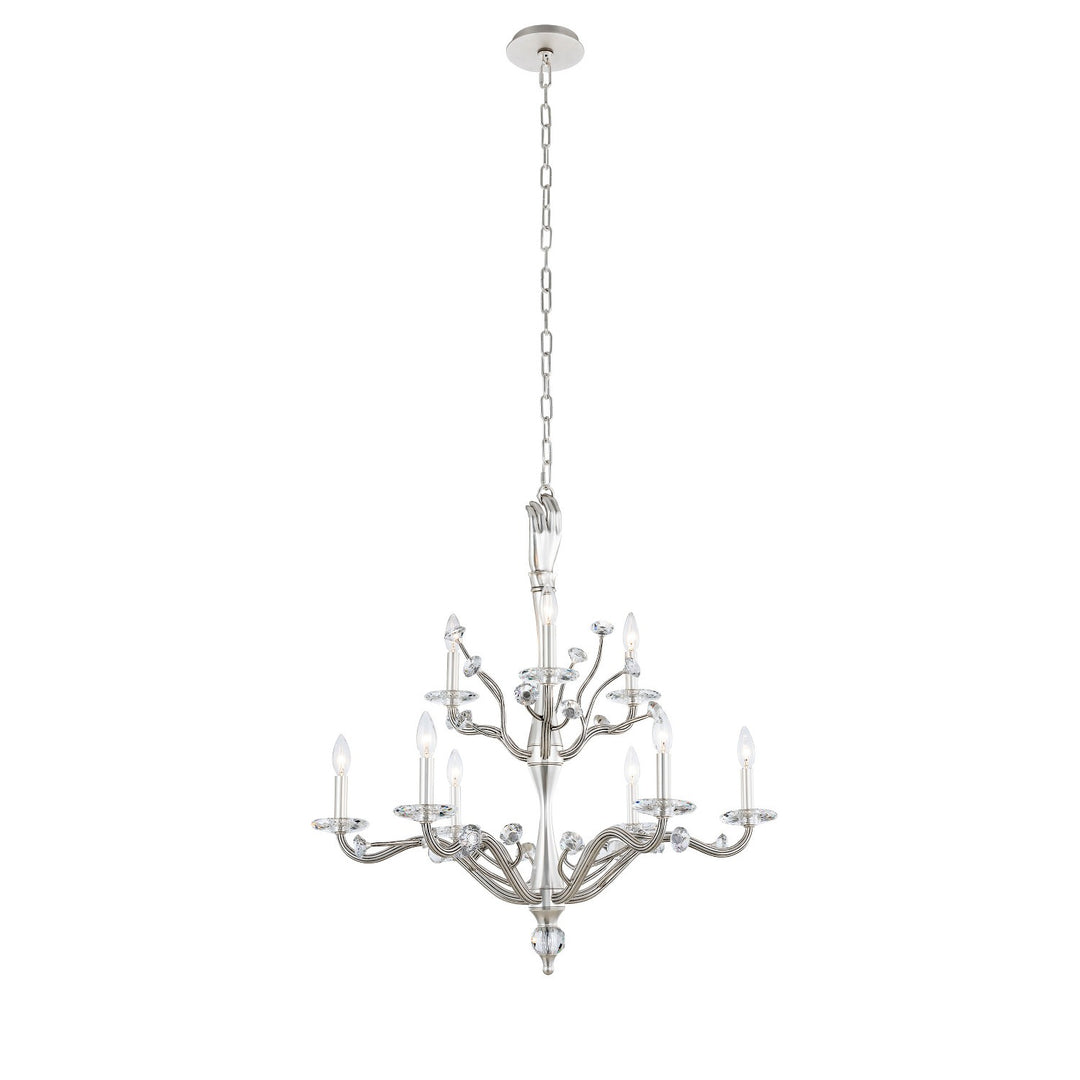 Kalco Venus 517772PW Chandelier Light - Pewter