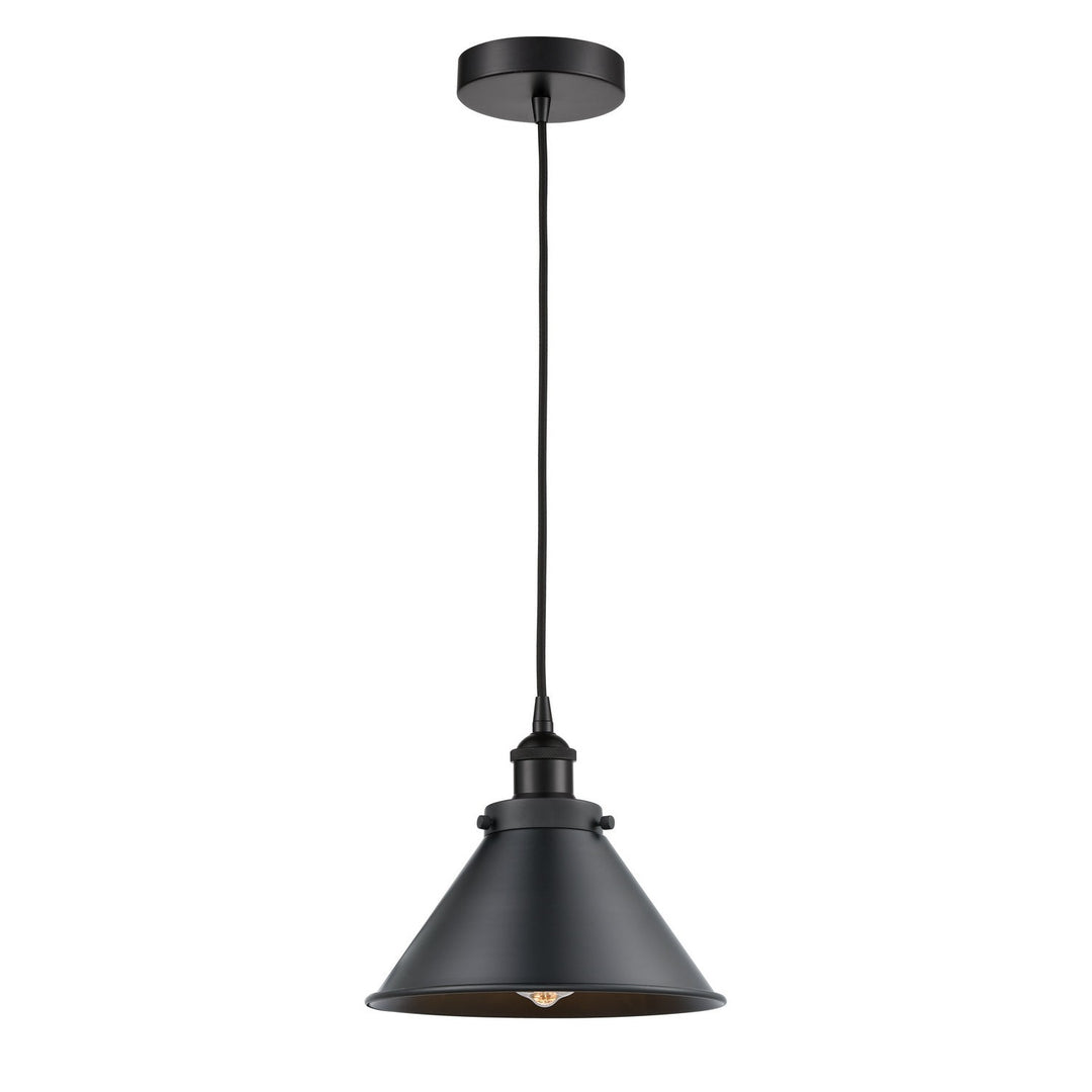 Innovations Edison 616-1PH-BK-M10-BK-LED Pendant Light - Matte Black
