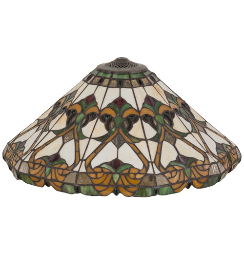 Meyda Tiffany Lighting 127113 Middleton Shade Lamp Shade Multicolored