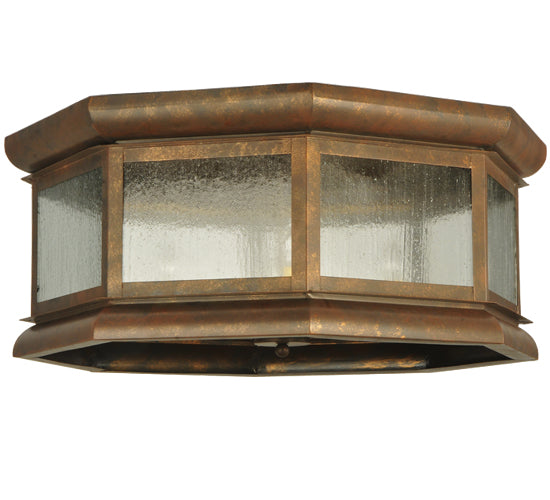 Meyda Tiffany Manchester 127123 Ceiling Light - Red Rust,Wrought Iron