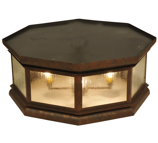 Meyda Tiffany Manchester 127123 Ceiling Light - Red Rust,Wrought Iron