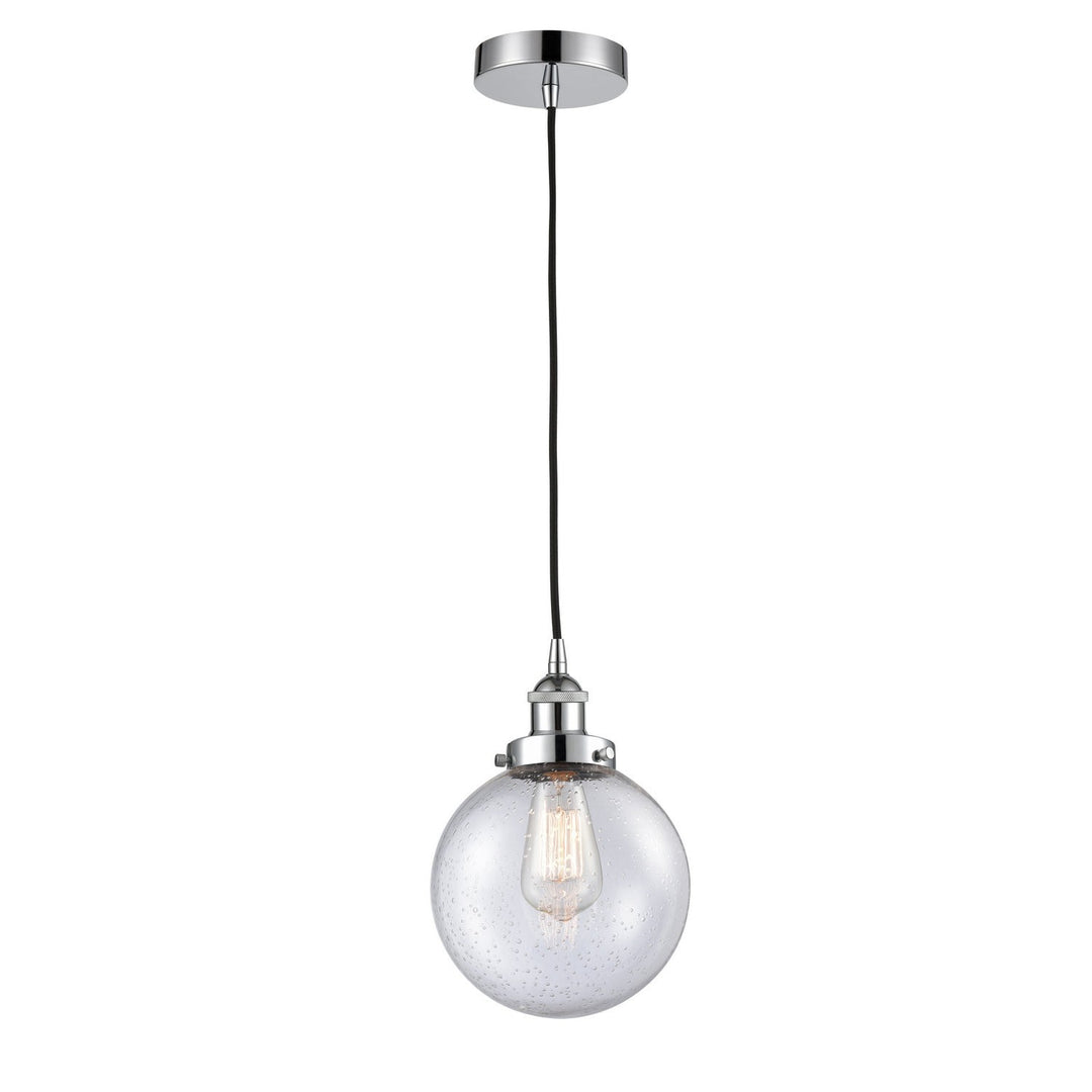Innovations Edison 616-1PH-PC-G204-8-LED Pendant Light - Polished Chrome