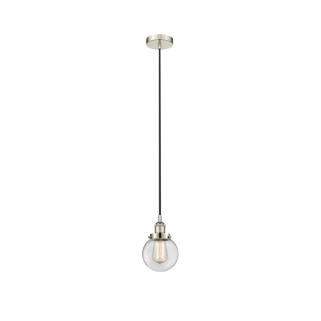 Innovations Edison 616-1PH-PN-G202-6 Pendant Light - Polished Nickel